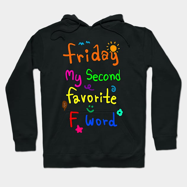 i like friday Hoodie by Azujark 